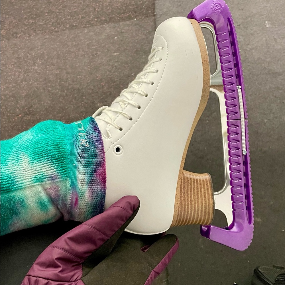 Women's White Ice Skates